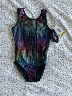 Kids Destira Tokyo Nights Gymnastics Leotard CL